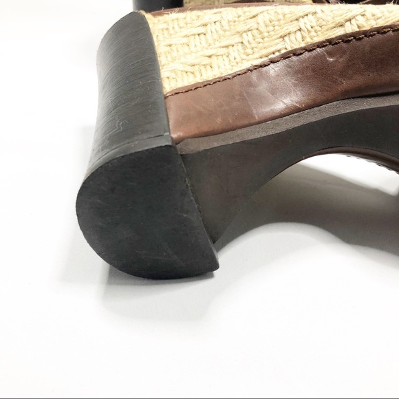 VIA SPIGA VINTAGE PLATFORM BOHO SHOES PUMPS SZ‎ 9 retro - Picture 6 of 8